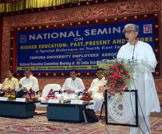Non-NET fellowships to continue, says Union government : Tripura Univ to benefit from Central schemes 